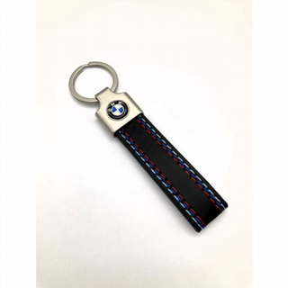 Llavero de cuero con logo BMW Perfecto para regal