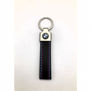 Llavero de cuero con logo BMW Perfecto para regal
