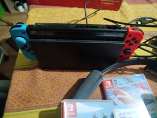 Nintendo Switch Animal Crossing + Accesorios