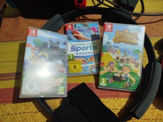 Nintendo Switch Animal Crossing + Accesorios