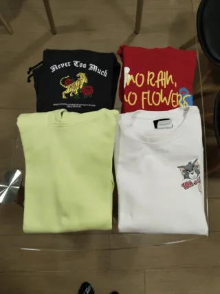Lote 4 sudaderas chico