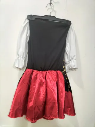Disfraz Pirata Niña 4/6 años doble falda