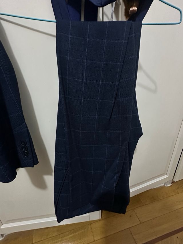 Traje Zara Azul Raya Talla 56/46
