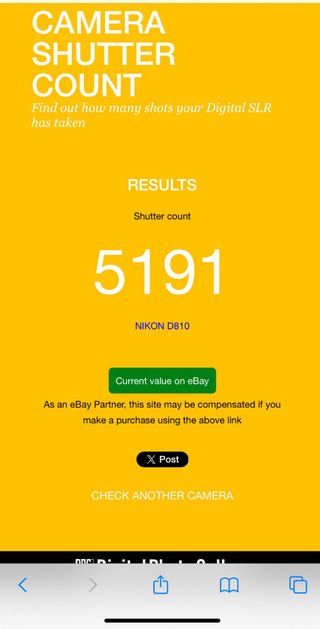 Cámara Nikon D810 FX 36.3 MP