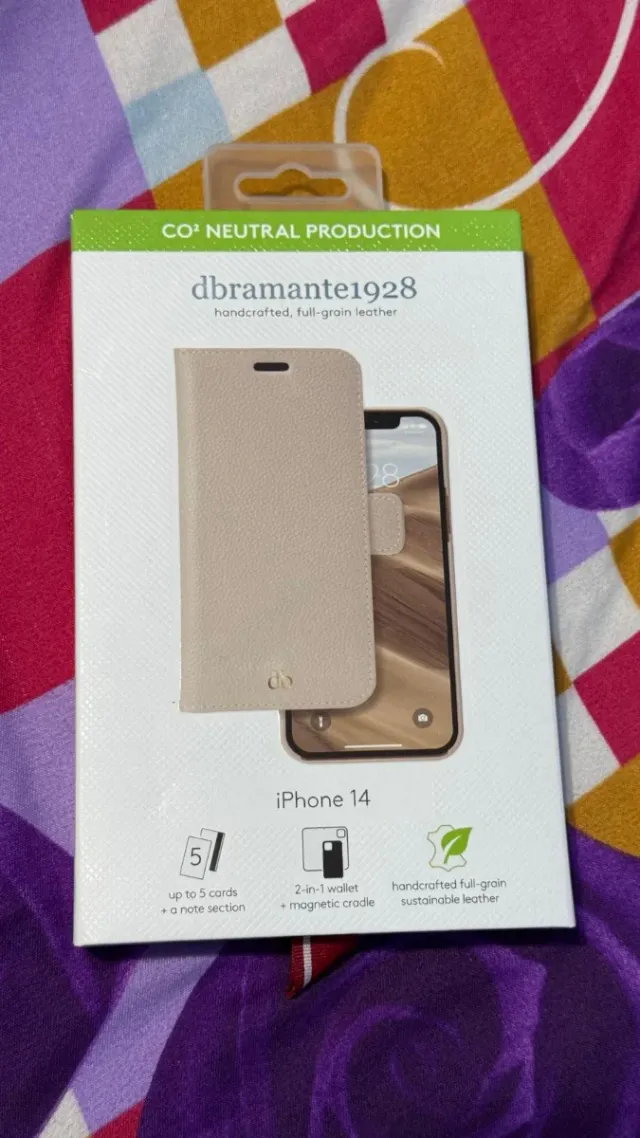 Funda Cartera iPhone 14 Cuero