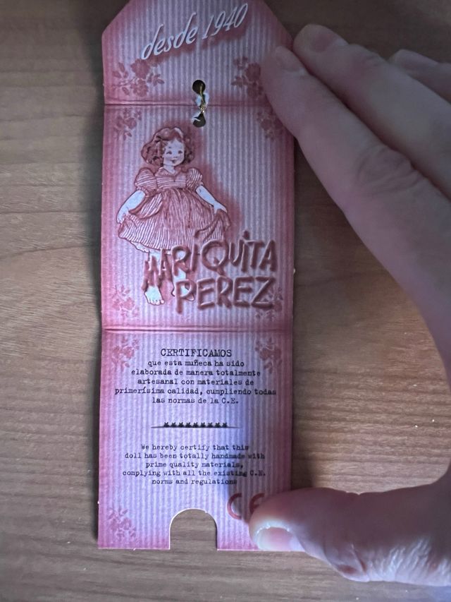 Muñeca Mariquita Pérez Clásica