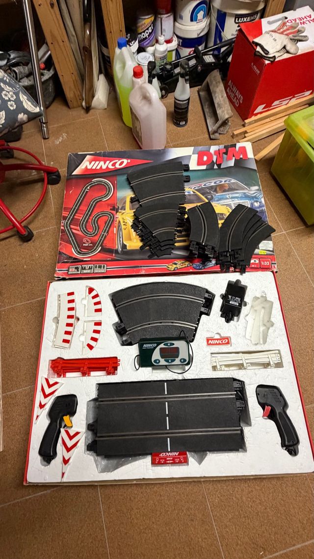 Circuito Ninco DTM + Contador Ninco Pole Position