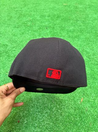 Gorra New Era NY Negra Roja