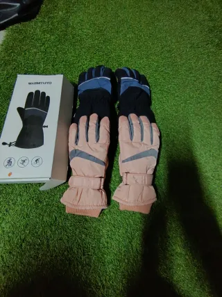 2 Pares Guantes Invierno Impermeables