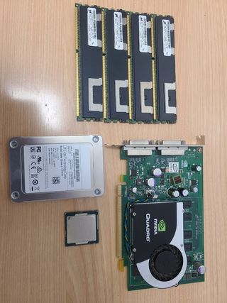 CPU i5-4570s, 16 GB di RAM, SSD da 120 GB, Quadro