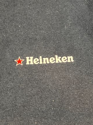 Vintage Heineken Bubble Graphic Tee Navy Blue