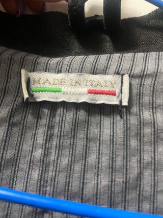 Blazer  de lino negra