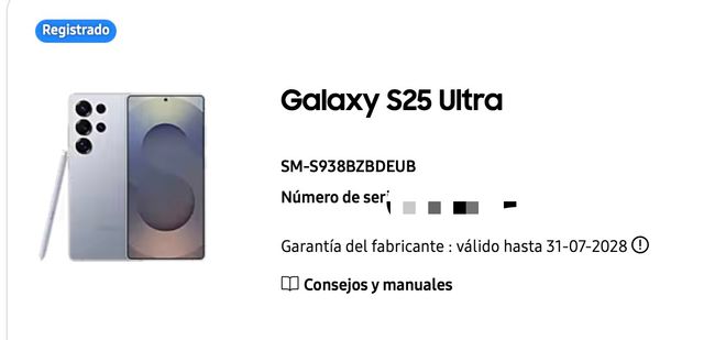 Samsung Galaxy S25 Ultra 256GB - Azul