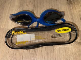Gafas de natación Silicone azul