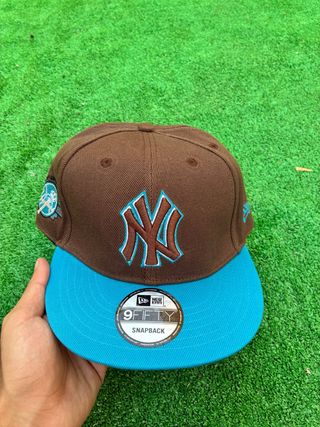 Gorra New Era 9FIFTY Snapback NY Marrón/Azul
