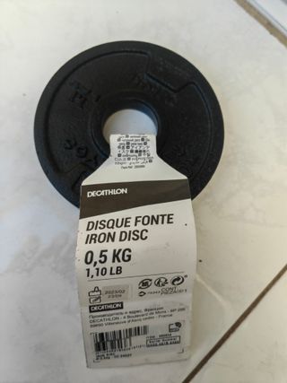 DISCO 0,5KG DECATHLON 28MM