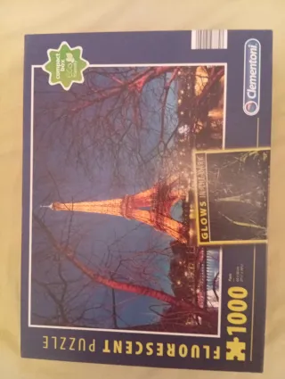 Puzzle Clementoni 1000 piezas Torre Eiffel
