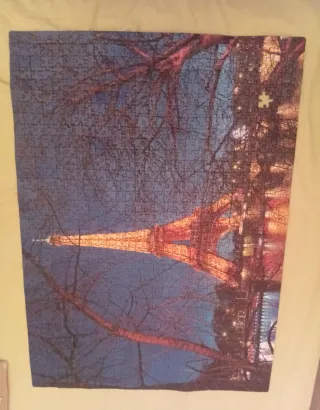 Puzzle Clementoni 1000 piezas Torre Eiffel