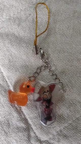 Portachiavi handmade Lucifer Hazbin Hotel