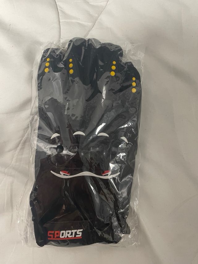 Guantes de moto negros