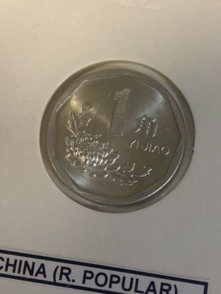 Lote 6 Monedas China Yuan