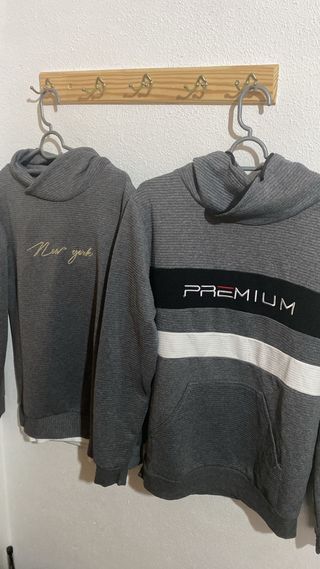 Pack 2 Sudaderas Grises