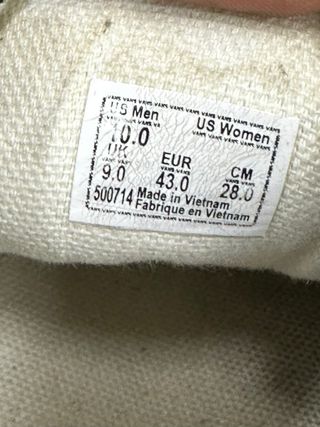 Vans Scarpe Uomo Taglia 43