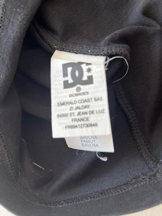 Camiseta DC Shoes Negra Talla XS