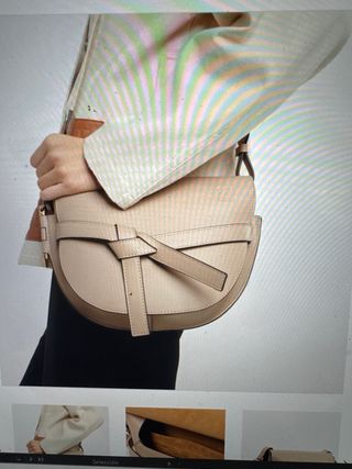 Bolso Loewe Gate Dual Small Piel Jacquard