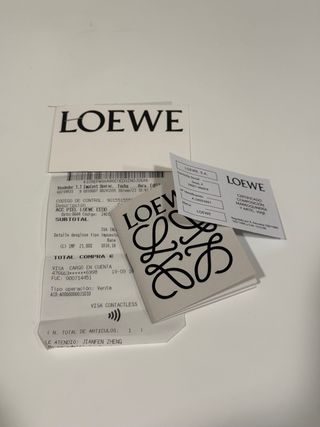 Bolso Loewe Gate Dual Small Piel Jacquard