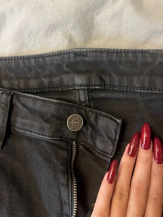 Pantalones cortos vaqueros Diesel negros