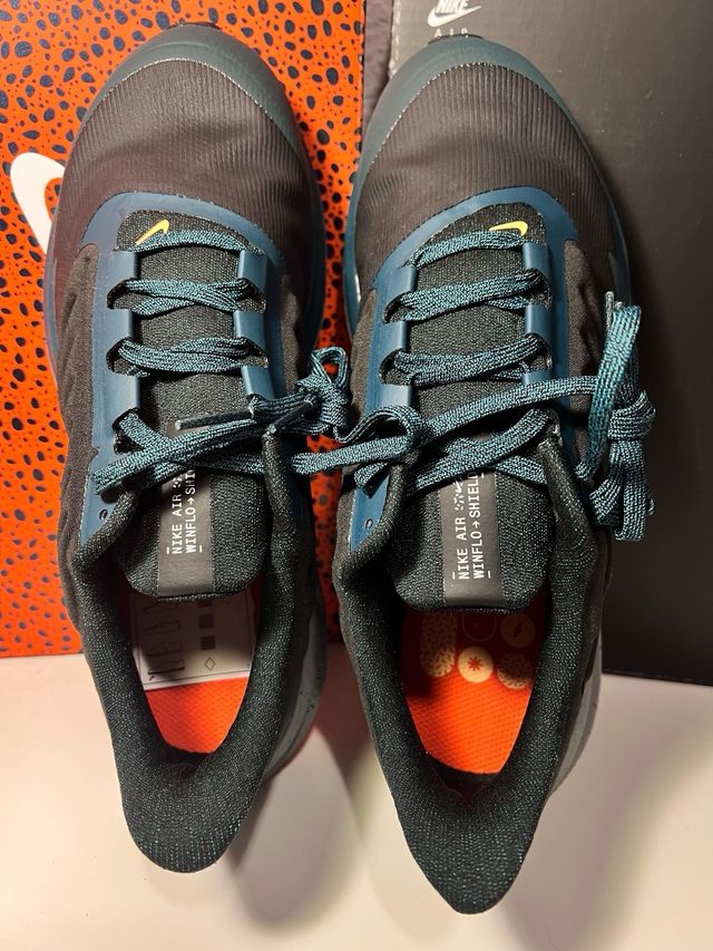 Nike Air Winflo Shield Zapatillas Negras/Teal