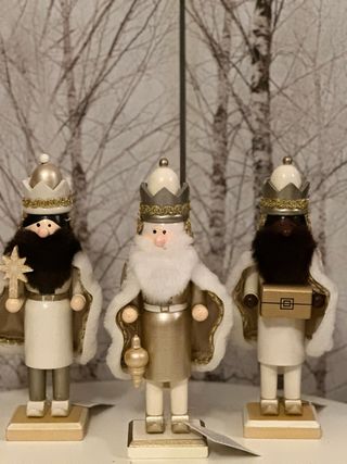 Cascanueces Reyes Magos Navidad Set 3