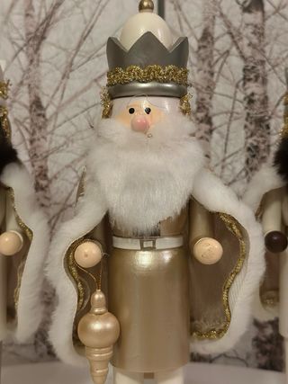 Cascanueces Reyes Magos Navidad Set 3