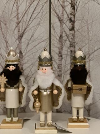 Cascanueces Reyes Magos Navidad Set 3