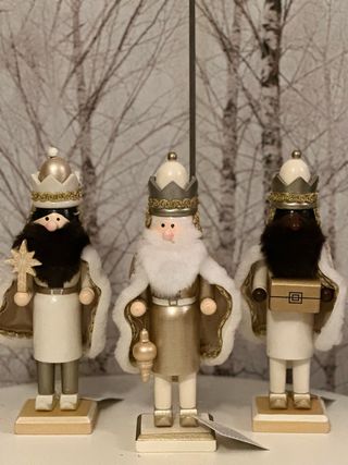 Cascanueces Reyes Magos Navidad Set 3