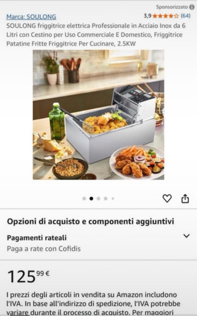 Friggitrice elettrica