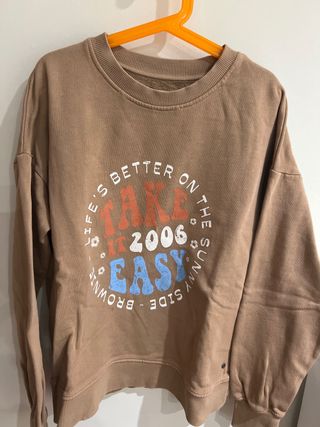 Sudadera Brownie Take it Easy Talla P