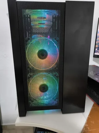 Torre PC Gama Alta RGB Negra