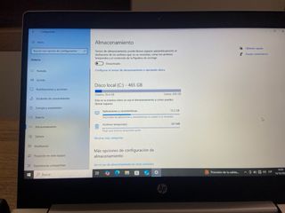 HP ProBook portátil plata