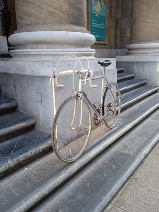 Bicicleta de carretera clásica