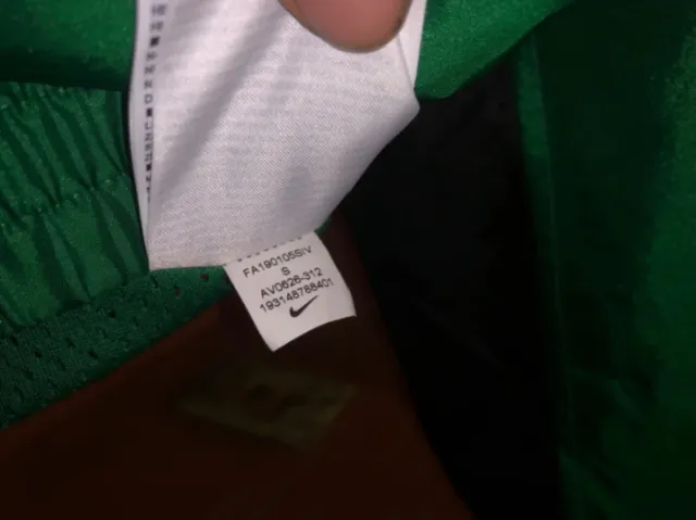 Chaqueta Nike NBA Verde Boston Celtics