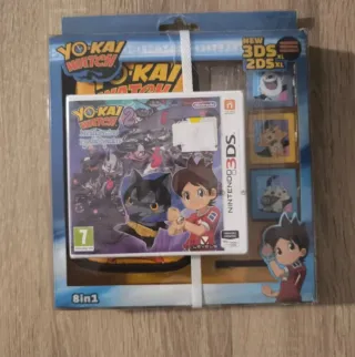 2 x Yo-kai Watch 2: Mentespectros 3DS + Accessorio