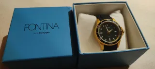 Reloj Pontina Hombre Dorado