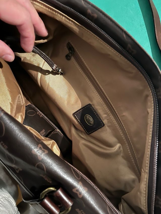 Borsa The Bridge marrone in pelle