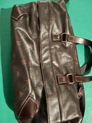 Borsa The Bridge marrone in pelle