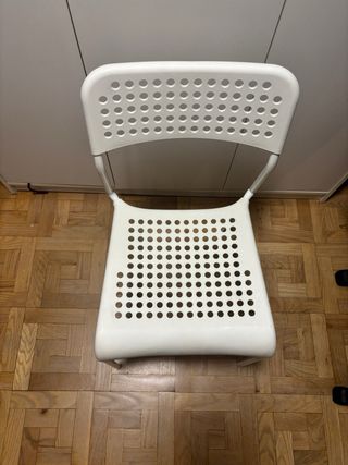 Silla Ikea ADDE Blanca