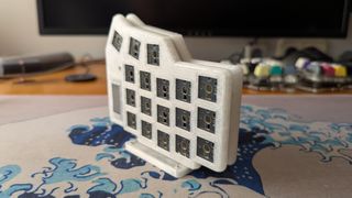Teclado Corne 5x3 con Display