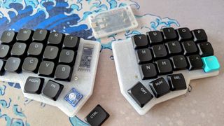 Teclado Corne 5x3 con Display