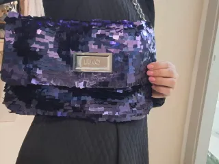 Pochette Liu Jo Maxi con paillettes